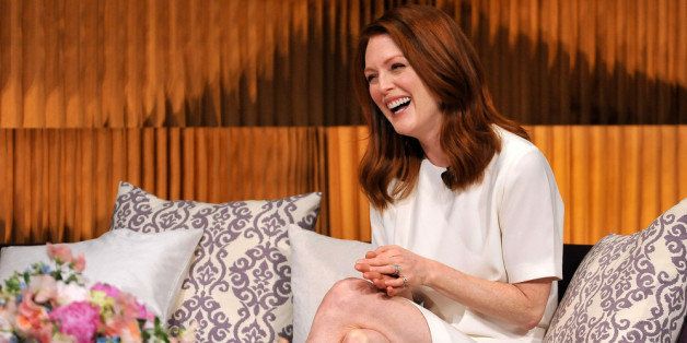 NEW YORK, NY - APRIL 25: (EXCLUSIVE COVERAGE) Julianne Moore attends THRIVE: A Third Metric Live Event at New York City Center on April 25, 2014 in New York City. (Photo by D Dipasupil/Getty Images)