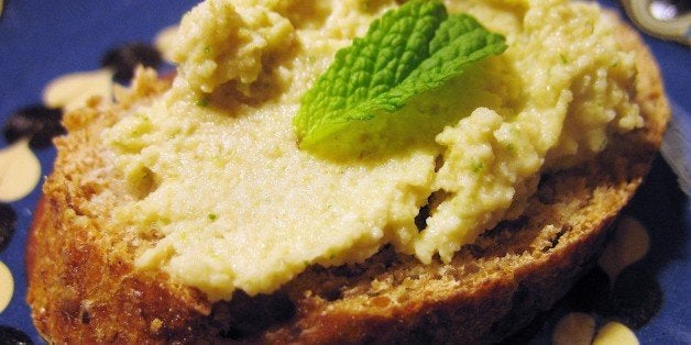made with sprouted almonds and raw zucchini
will try to post the recipe soon