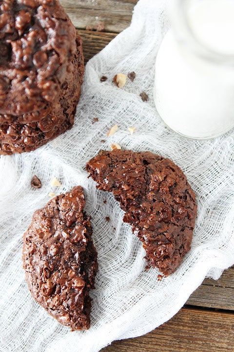 Chocolate Almond Cookies