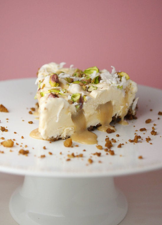 Passion Fruit Ice Cream Pie