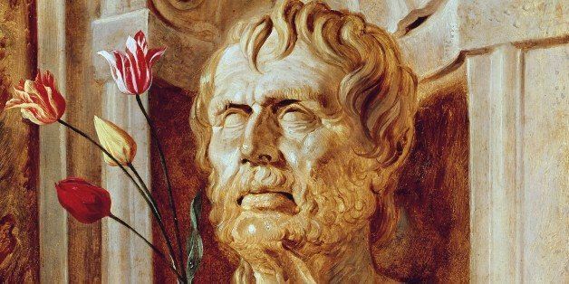 BELGIUM - CIRCA 2002: So-called bust of Seneca, 1611-1612, detail from The Four Philosophers, by Peter Paul Rubens (1577-1640), oil on canvas, 164x139 cm. (Photo by DeAgostini/Getty Images); Florence, Palazzo Pitti (Pitti Palace) Galleria Palatina (Palatine Gallery). (Photo by DeAgostini/Getty Images)
