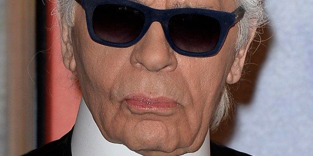 Up close with Karl Lagerfeld