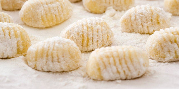 Fresh homemade gnocchi