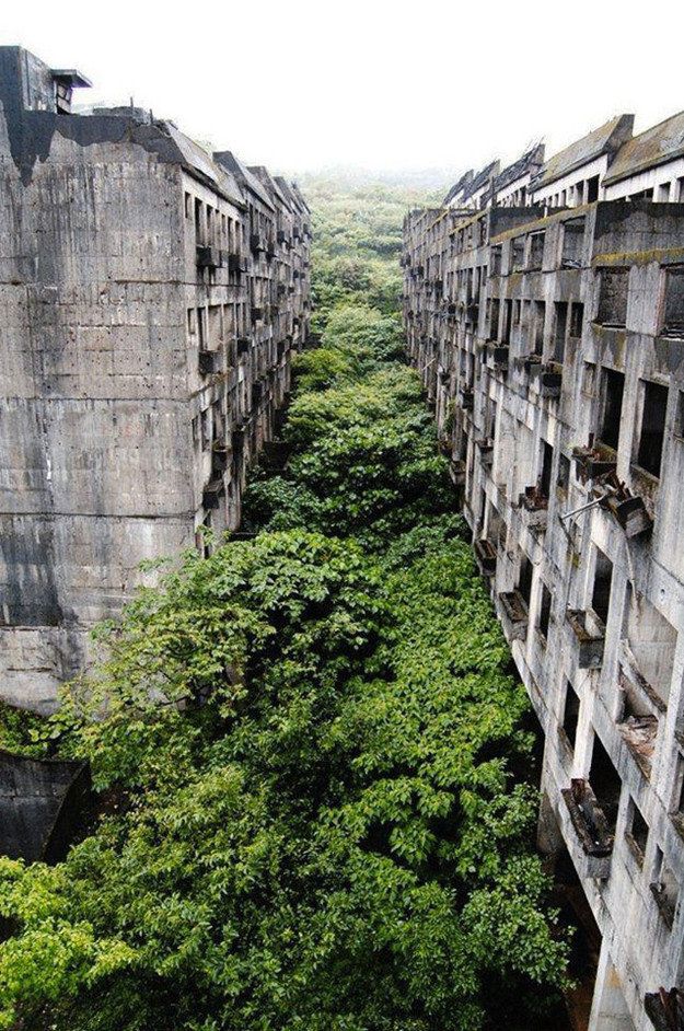 The Abandoned Flats In Keelung, Taiwan