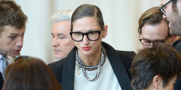 NEW YORK, NY - MAY 05: J. Crew creative director Jenna Lyons attends the Anna Wintour Costume Center Grand Opening at the Metropolitan Museum of Art on May 5, 2014 in New York City. (Photo by Michael Loccisano/Getty Images)