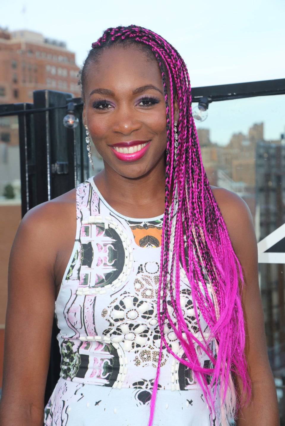 Braided White Hair of Venus with Extensions