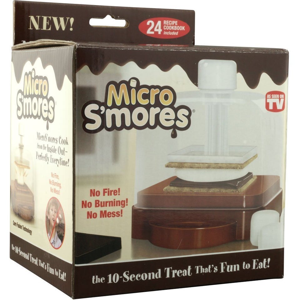  Progressive Prep Solutions Microwave S'mores Maker,  Brown/White: As Seen On Tv: Home & Kitchen