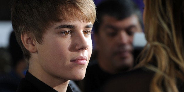 LOS ANGELES, CA - FEBRUARY 08: Singer Justin Bieber arrives at the premiere of Paramount Pictures' 'Justin Bieber: Never Say Never' held at Nokia Theater L.A. Live on February 8, 2011 in Los Angeles, California. (Photo by Kevin Winter/Getty Images)