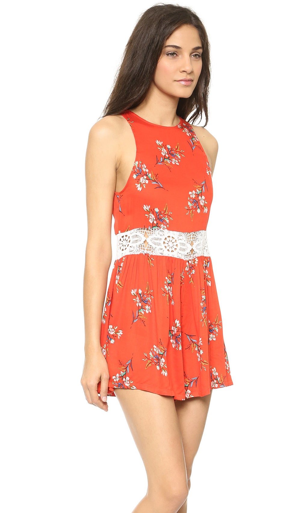 MinkPink Flower Posy Romper