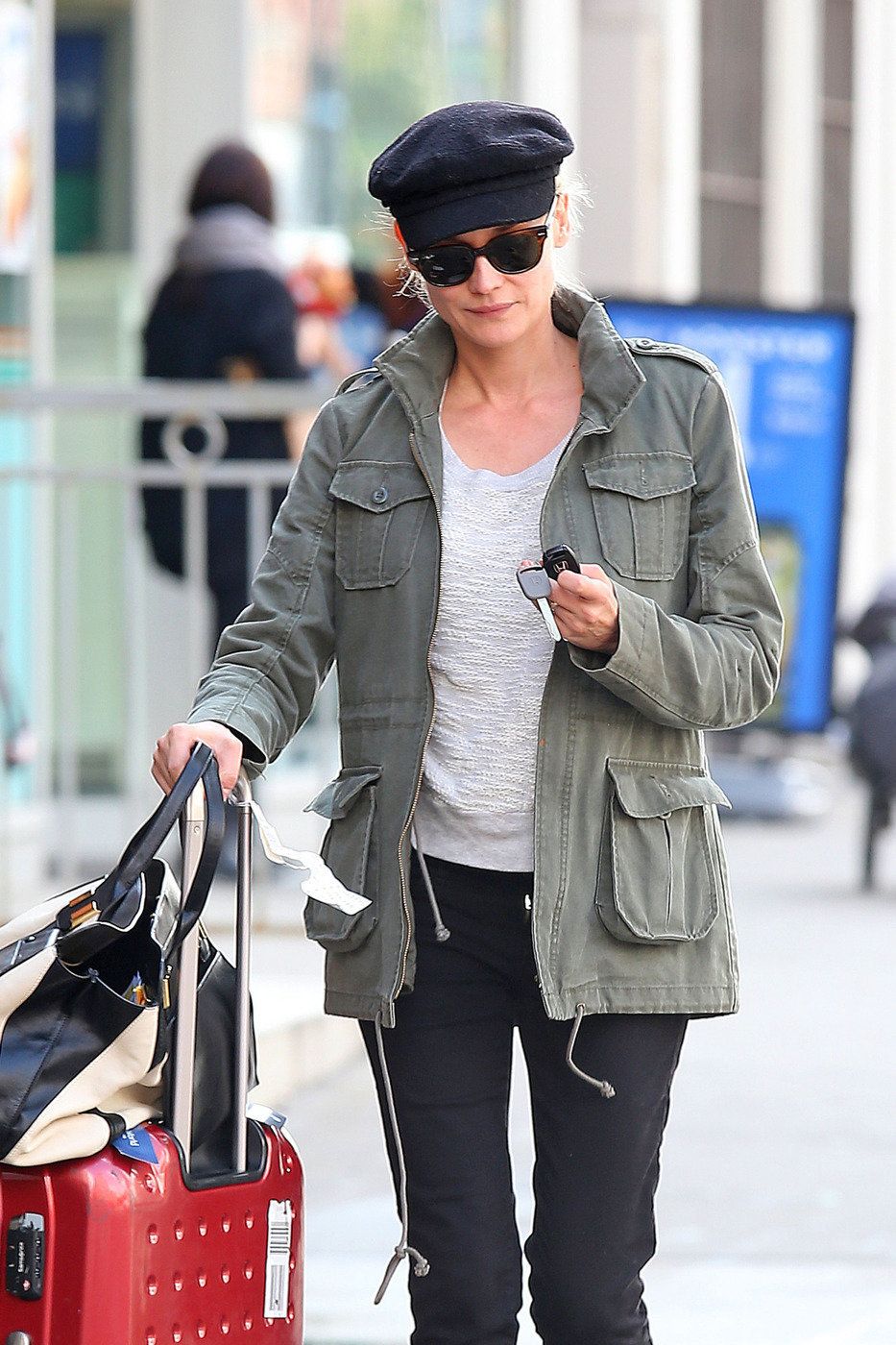 Buy Diane Kruger Leather Jacket