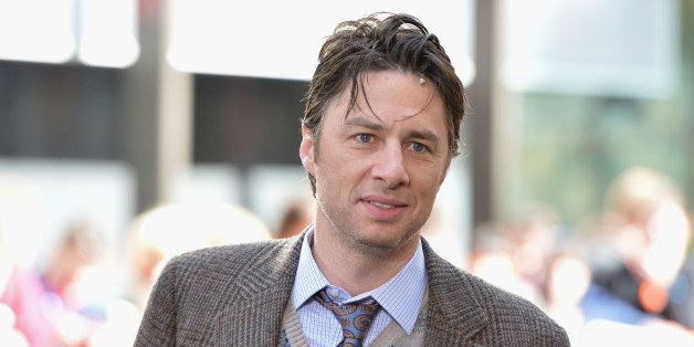 NEW YORK, NY - MAY 06: Actor Zach Braff of 'Bullets Over Broadway' performs live on NBC's 'Today' at TODAY Plaza on May 6, 2014 in New York City. (Photo by Slaven Vlasic/Getty Images)