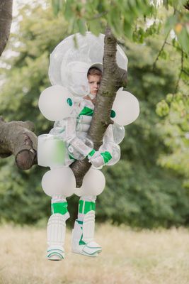 Bubble Wrap Safety Suit Costume