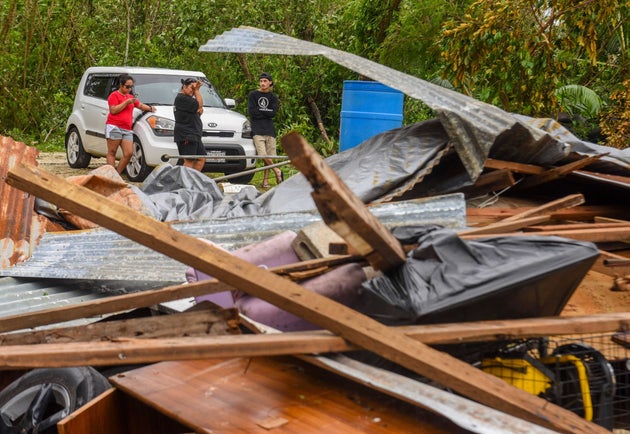 The aftermath of Typhoon Mangkhut.