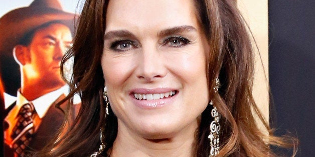 NEW YORK, NY - DECEMBER 15: Actress Brooke Shields attends the Anchorman 2: The Legend Continues Premiere, Sponsored by Buff