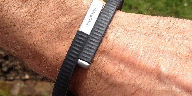 Jawbone UP24 wristband, tracks how you move (steps), eat and sleep. 