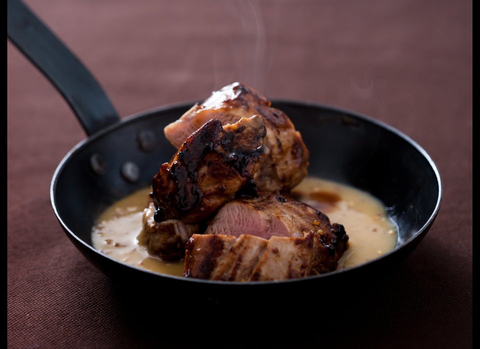 Pork Tenderloin With Maple-Mustard Glaze