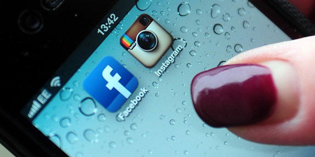 General view of Instagram and Facebook logos on a smartphone. Tensions between Twitter and Instagram, the photo-enhancing social network site, have increased with a new stand-off.