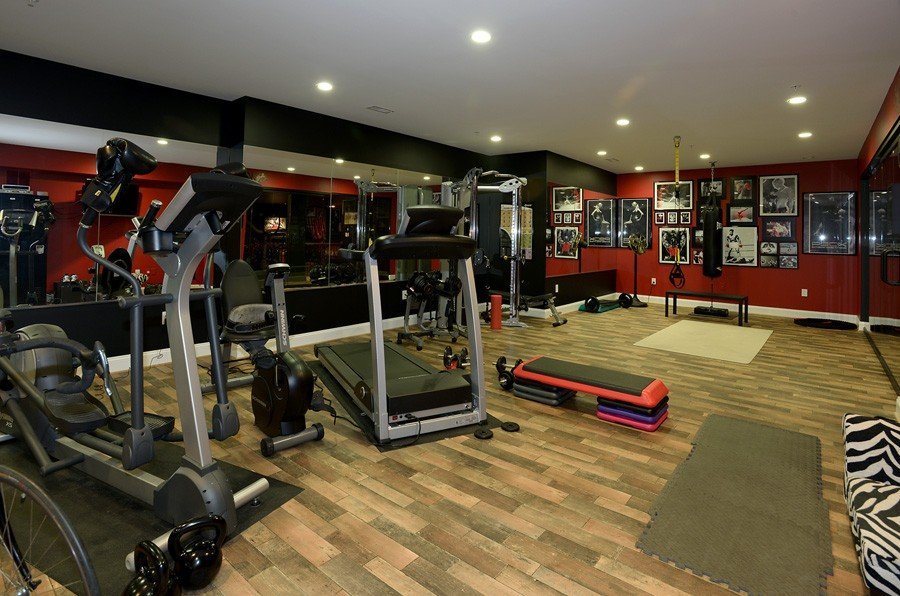 6 Impressive Home Gyms That Offer The Ultimate Personal Fitness Oasis   5b9e538b240000500053f035 