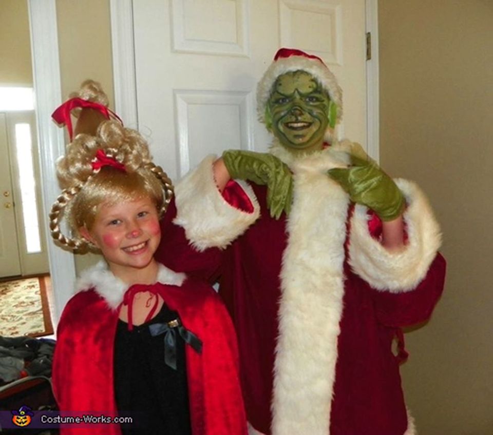 Cindy Lou Who And The Grinch. 