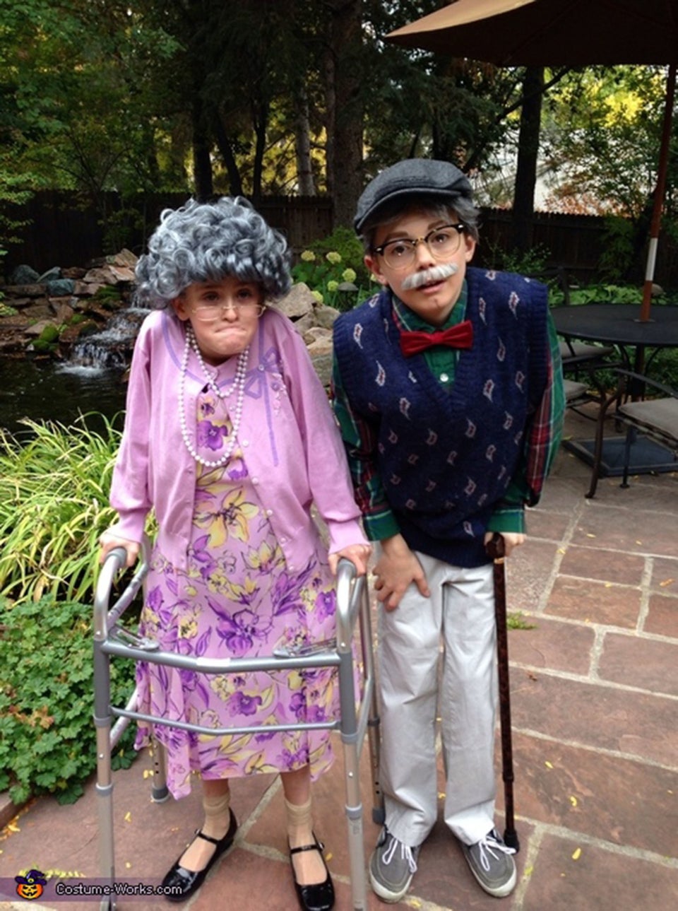 elderly couple