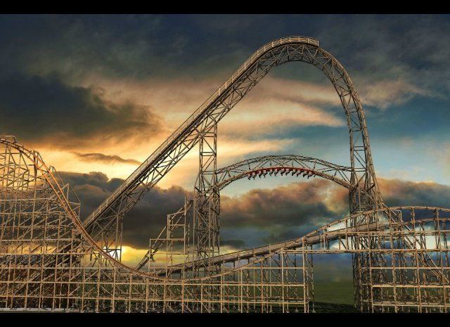 Fastest Wooden Roller Coaster: Goliath