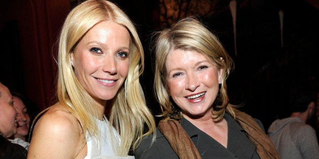 NEW YORK, NY - APRIL 11: (Exclusive Coverage) Gwyneth Paltrow and Martha Stewart attend the celebration of 'My Father's Daughter' on April 11, 2011 in New York City. (Photo by Kevin Mazur/WireImage)