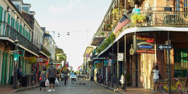 TOP CHEF -- Season 11 -- Pictured: Rue Bourbon in The French Quarter in New Orleans, Louisiana in June 2013 -- (Photo by: Justin Stephens/Bravo)