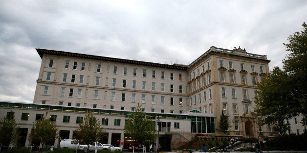 ATLANTA, GA - OCTOBER 15: Emory University Hospital awaits the arrival of Ebola patient Amber Vinson on October 15, 2014 in Atlanta, Georgia. Nurse Amber Vinson joins Nina Pham as health workers who have contracted the Ebola virus at Texas Heath Presbyterian Hospital while treating patient Thomas Eric Duncan, who has since died. (Photo by Kevin C. Cox/Getty Images)