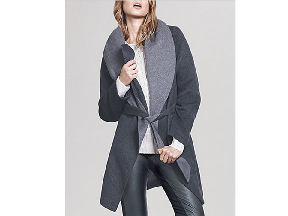 WOMEN'S DOUBLE FACE WRAP COAT