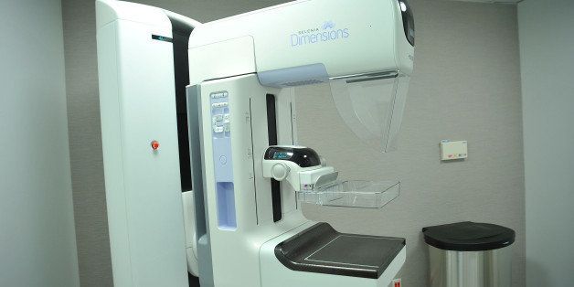 NEW YORK, NY - APRIL 06: A view of the state of the art 3D Mammogram machine at the Dubin Breast Center at the Tisch Cancer Institute at Mount Sinai Hospital on April 6, 2011 in New York City. (Photo by Gary Gershoff/Getty Images)