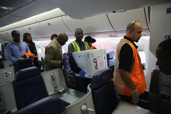 There are several cures currently being tested for Ebola. They include the ZMapp vaccine which was administered to British su