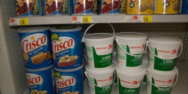 10 lb tub of Crisco. God damn. Taken at WalMart.