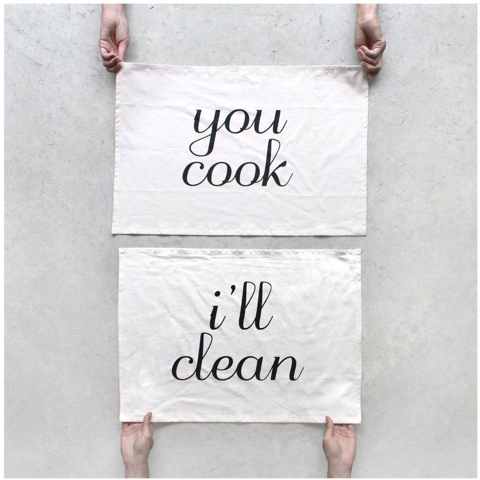 Kitchen Is Closed Due To Illness Tea Towel