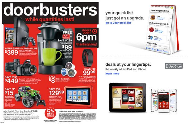 Target Black Friday Deals 2014 HuffPost Impact