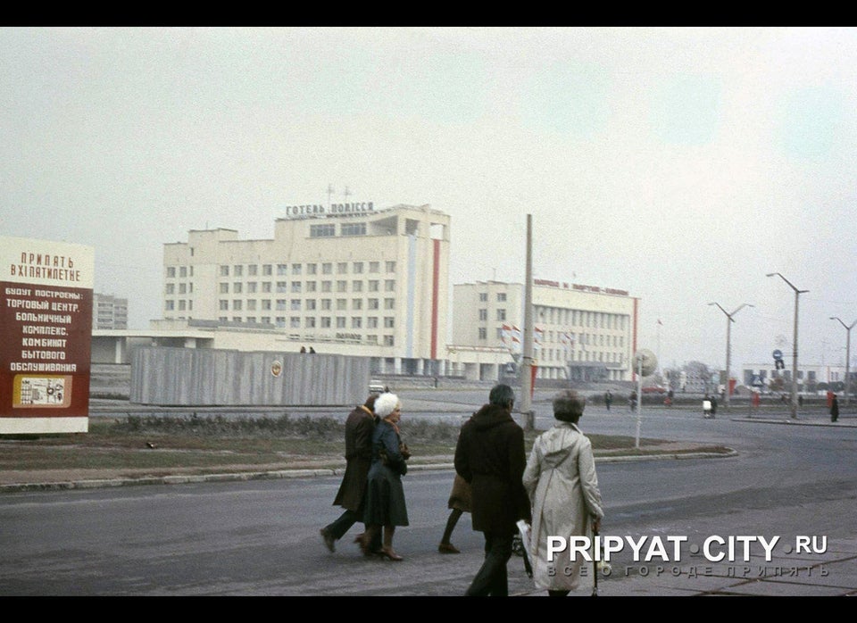 Pripyat before the disaster. 