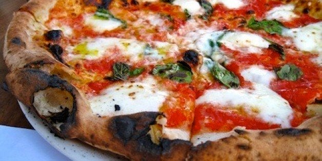 Neopolitan-style wood-fired pizza at Fireflour. Photo by Jennifer Flaa.