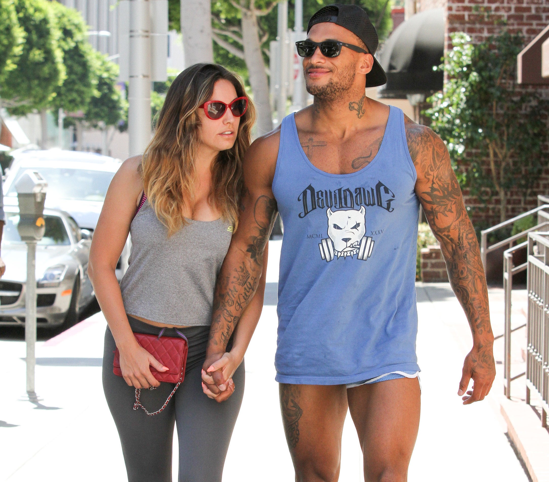 Kelly Brook and David McIntosh