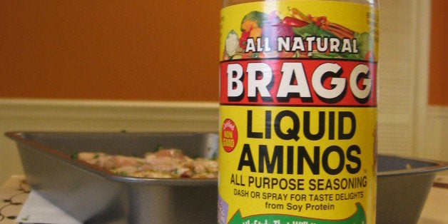 I don't use soy sauce, instead I use Bragg's liquid aminos.