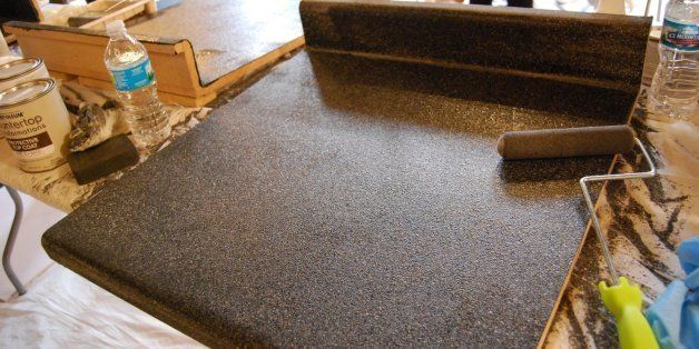 Paint Your Own Granite Is A Thing And Apparently It Actually Works Huffpost Life