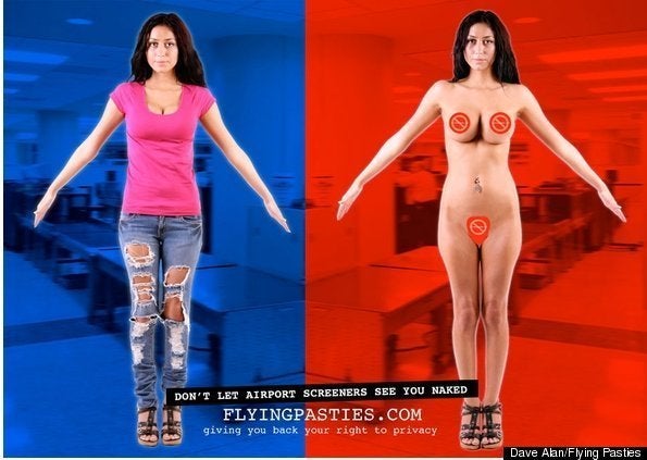 What Do Airport Body Scanners Really See? Can They See You Naked