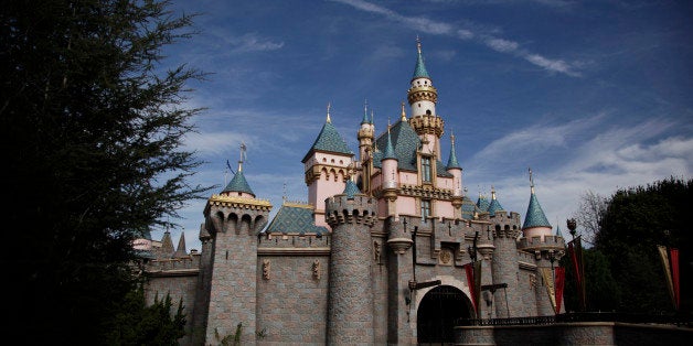 The Sleeping Beauty's Castle is seen at Disneyland, Thursday, Jan. 22, 2015, in Anaheim, Calif. Seventy people have been infected in a measles outbreak that led California public health officials to urge those who haven't been vaccinated against the disease, including children too young to be immunized, should avoid Disney parks where the spread originated. (AP Photo/Jae C. Hong)