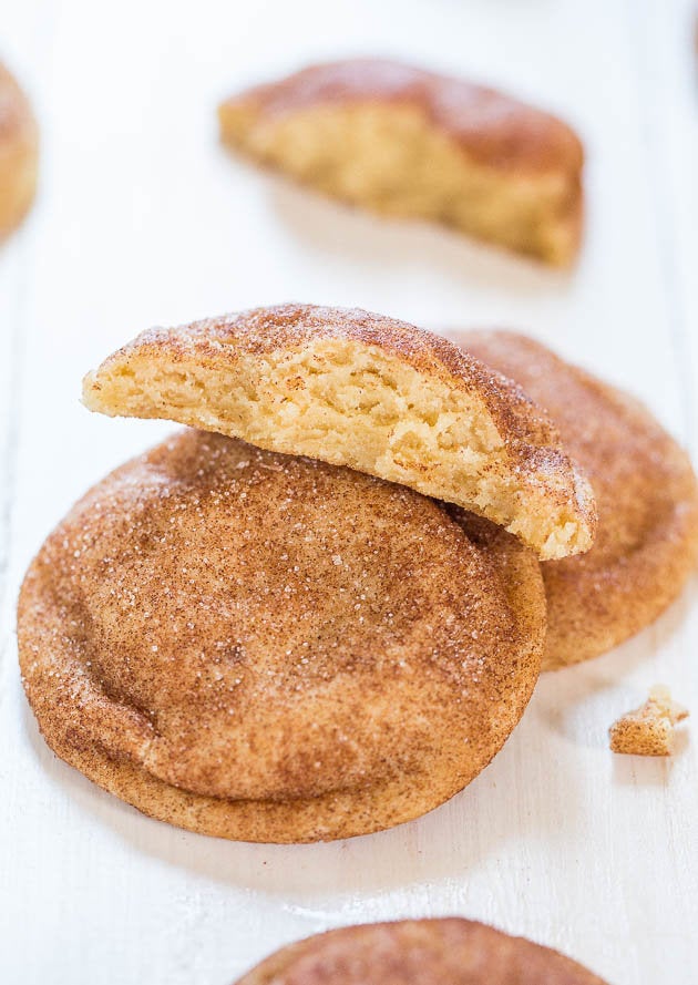 The Best Snickerdoodles