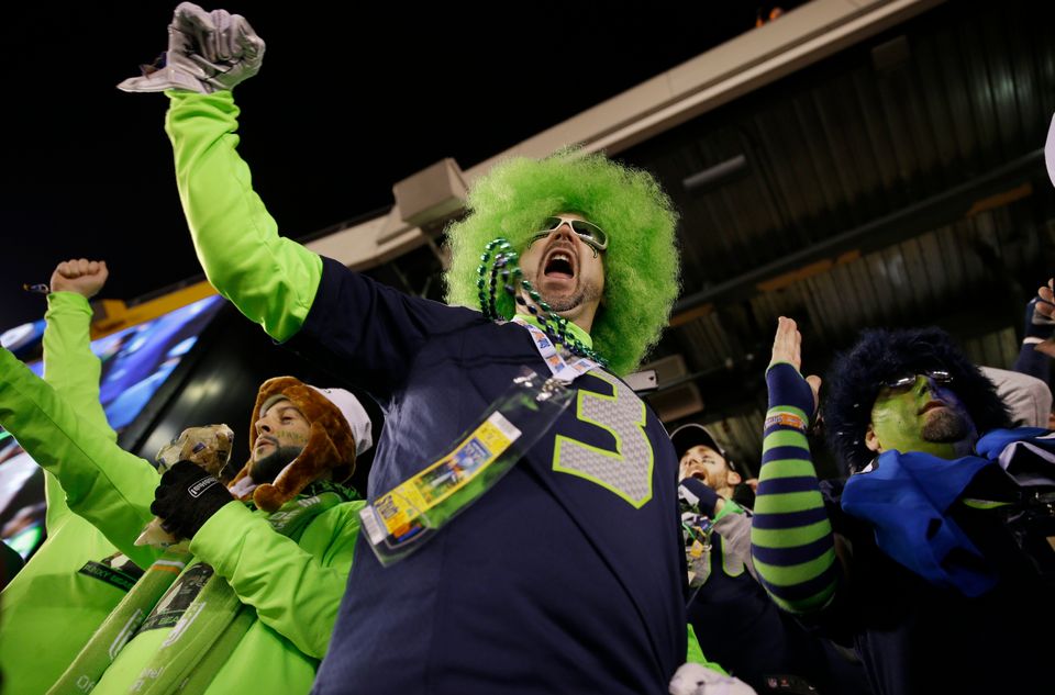 Seahawks fan were obviously thrilled with the win......