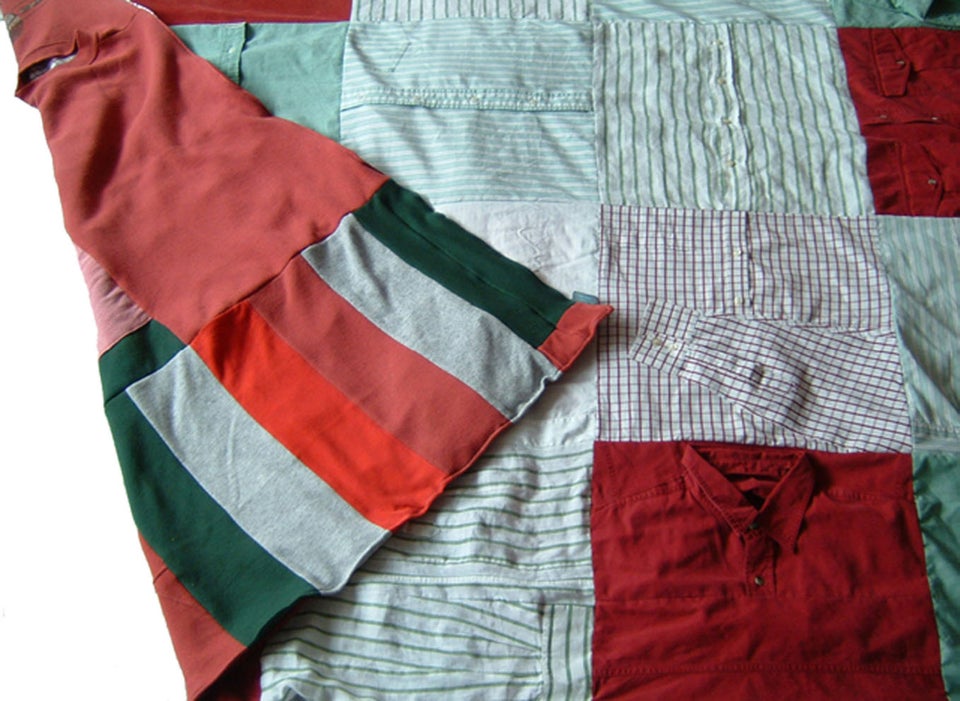 Shirt And Sweatshirt Quilt/Throw