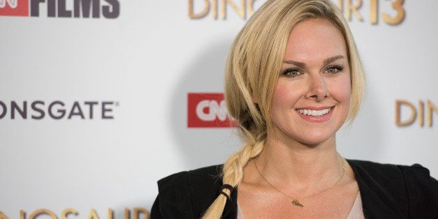 LOS ANGELES, CA - AUGUST 12: Actress Laura Bell Bundy attends the premieres of Lionsgate and CNN Film Dinosaur 13 at DGA Theater on August 12, 2014 in Los Angeles, California. (Photo by Earl Gibson III/WireImage)