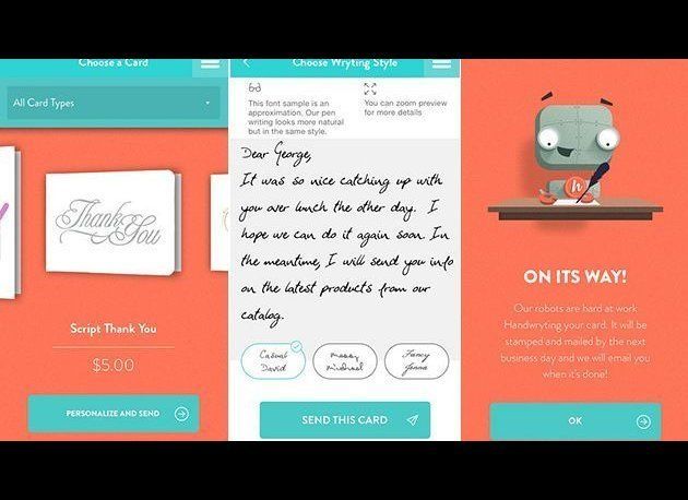 Thinking of Writing a Card? Jazz It Up With A Robotically Written Card