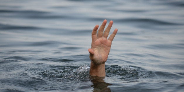 hand drowning