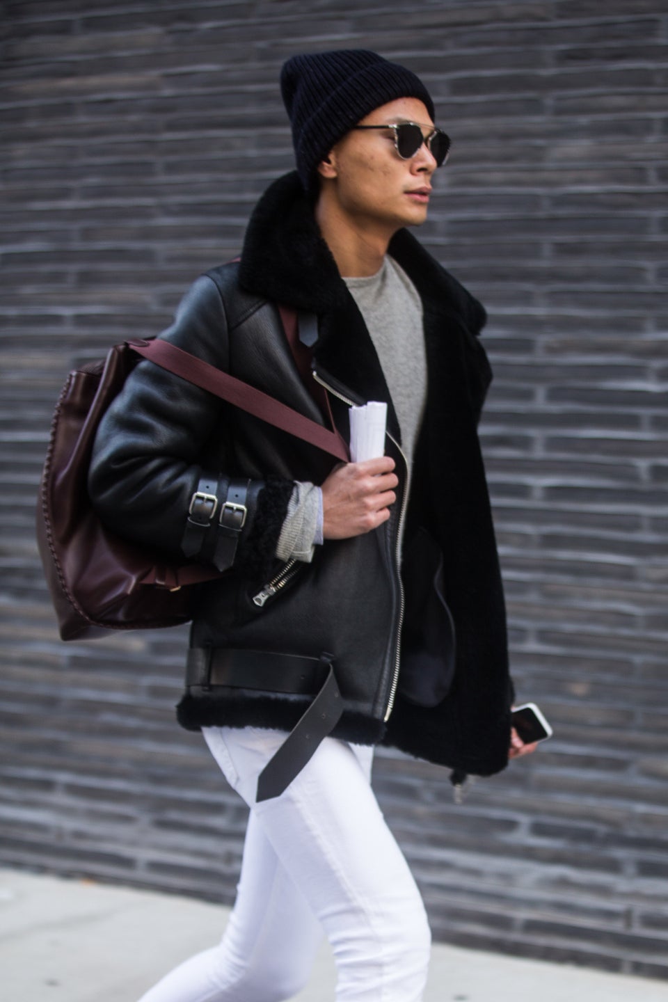 New York Fashion Week Street Style: The Best-Dressed Men Show Us How To Wear  Layers