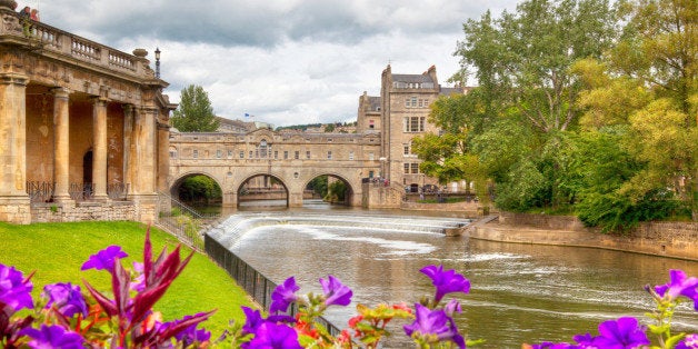 Pulteney Bridge and the River Avon in Bath