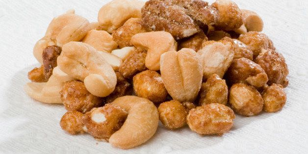 December 8, 2010-Holiday party fare part two. we tally up calories, fat and sodium in five favorite sweets found at holiday parties. Candied nuts. TORONTO STAR/TANNIS TOOHEY (Photo by Tannis Toohey/Toronto Star via Getty Images)
